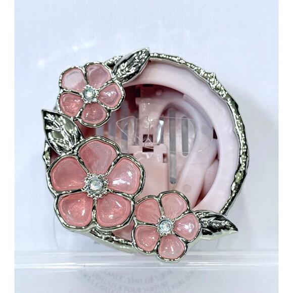 Bath & Body Works Luxe Florals Pink Flowers Scentportable Vent Visor CLIP Car - Picture 1 of 3